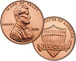2010 Lincoln Cent Shield Reverse